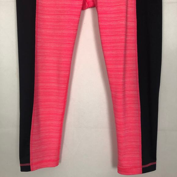 90 Degree by Reflex Mid-Rise Neon Pink & Black Leggings Size S - Picture 4 of 8